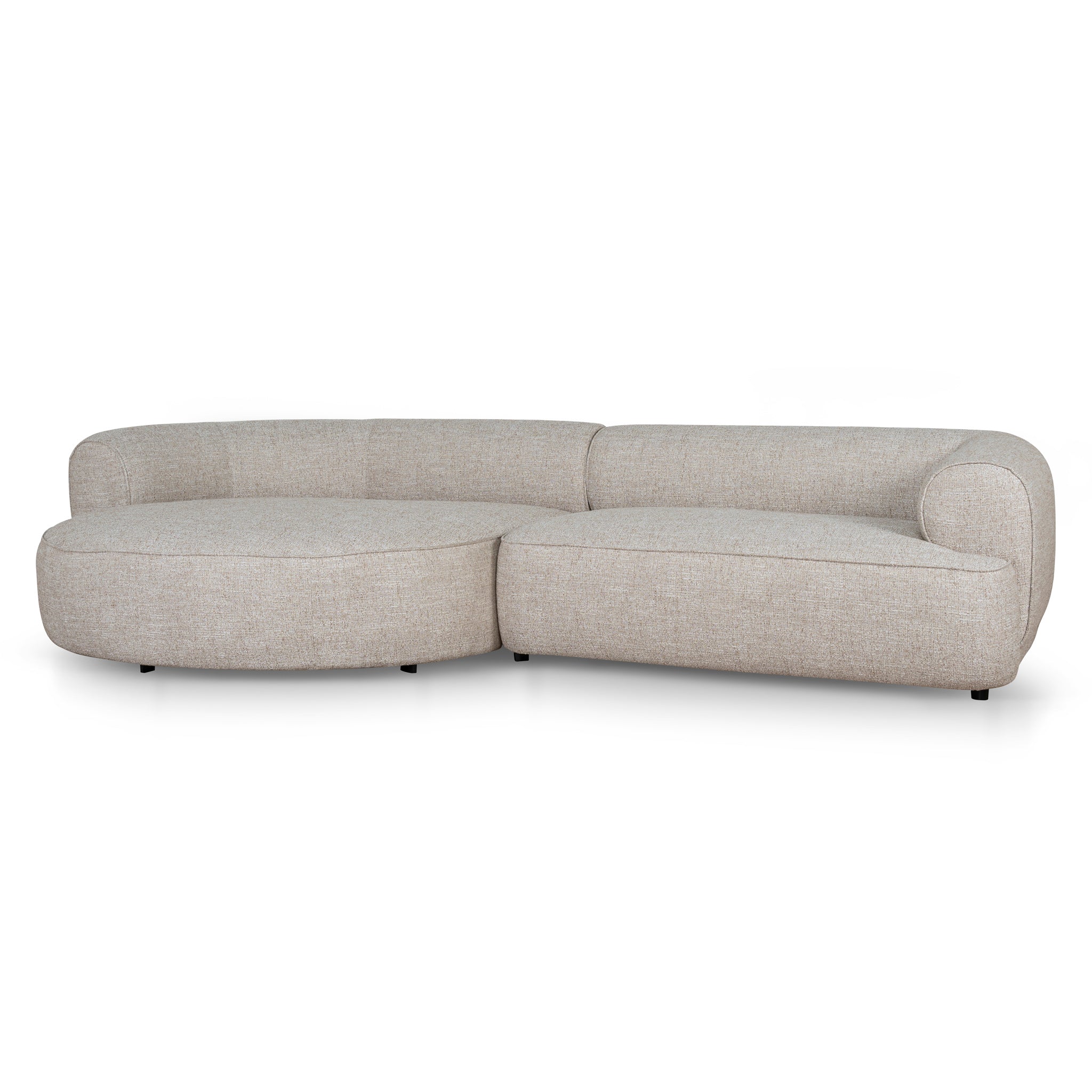 Left Chaise Sofa | Pale Beige | Myka Home