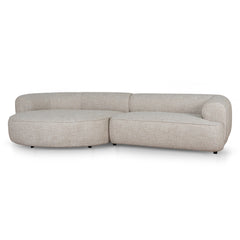 Left Chaise Sofa | Pale Beige | Myka Home