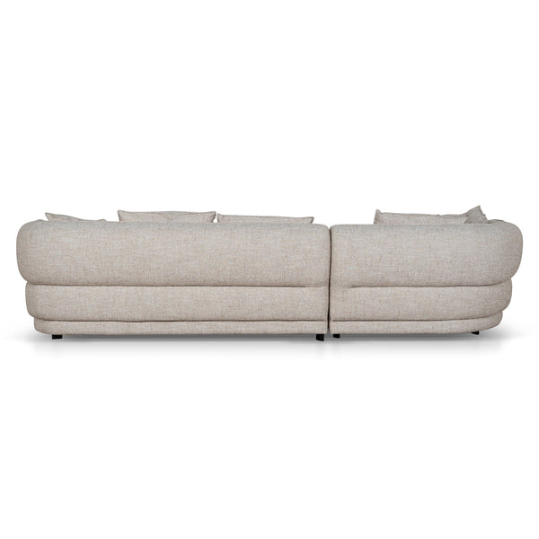 Left Chaise Sofa | Pale Beige | Myka Home