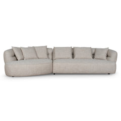 Left Chaise Sofa | Pale Beige | Myka Home