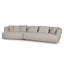 Left Chaise Sofa | Pale Beige | Myka Home