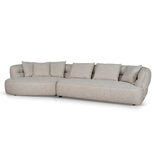 Left Chaise Sofa | Pale Beige | Myka Home