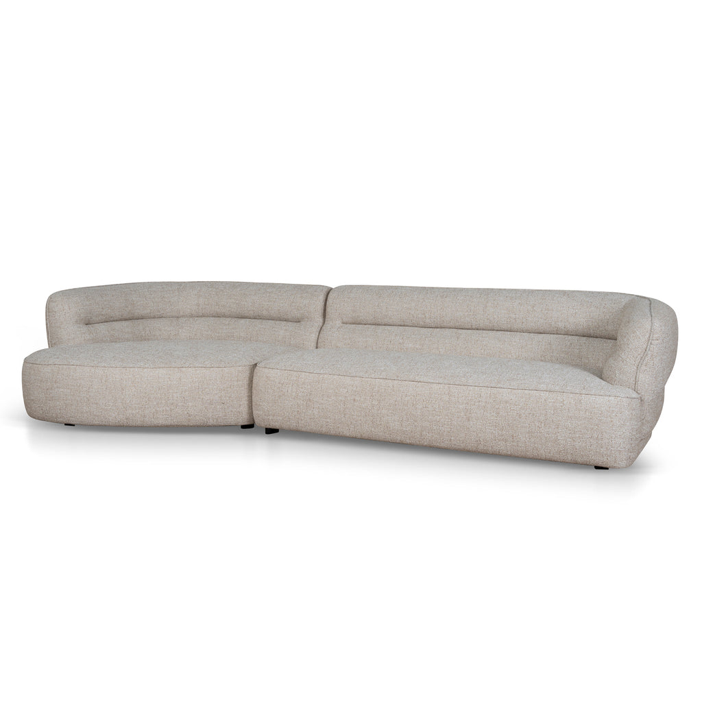 Left Chaise Sofa | Pale Beige | Myka Home