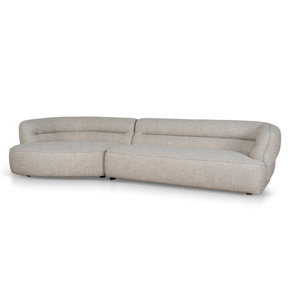 Left Chaise Sofa | Pale Beige | Myka Home