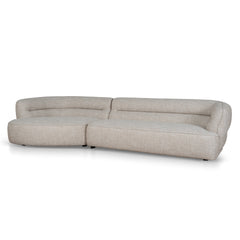 Left Chaise Sofa | Pale Beige | Myka Home