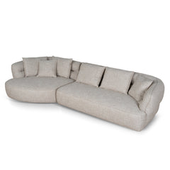 Left Chaise Sofa | Pale Beige | Myka Home