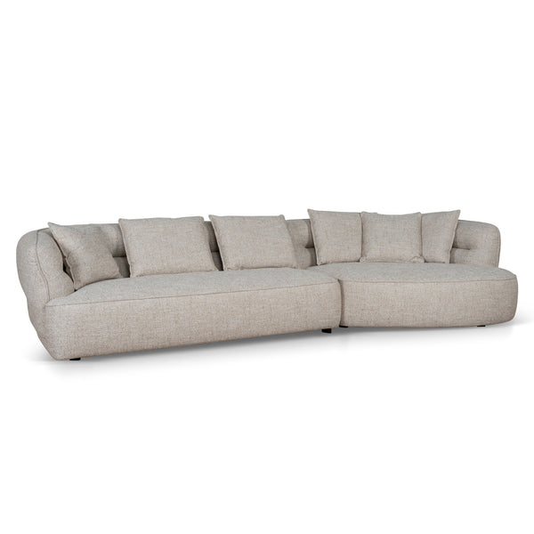 Right Chaise Sofa | Pale Beige | Myka Home