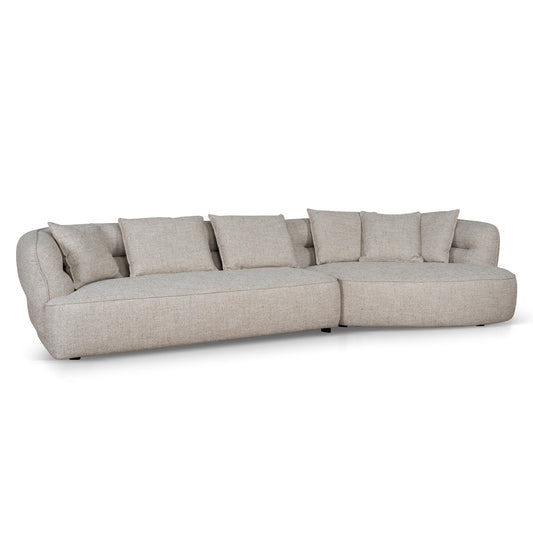 Right Chaise Sofa | Pale Beige | Myka Home