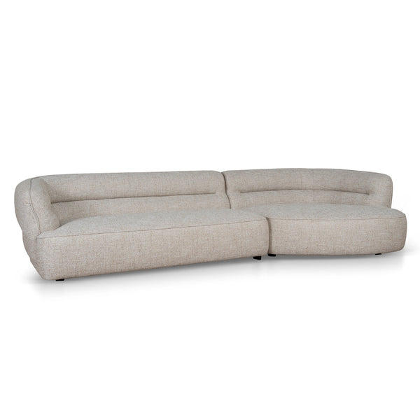 Right Chaise Sofa | Pale Beige | Myka Home