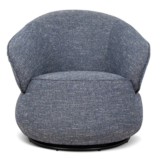 Swivel Armchair | Prussian Blue | Myka Home