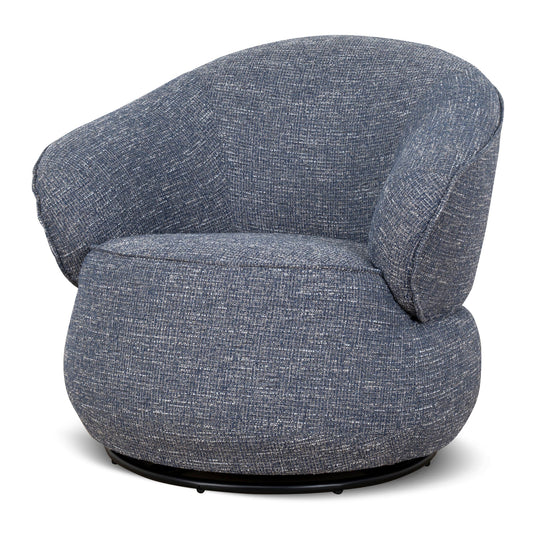 Swivel Armchair | Prussian Blue | Myka Home