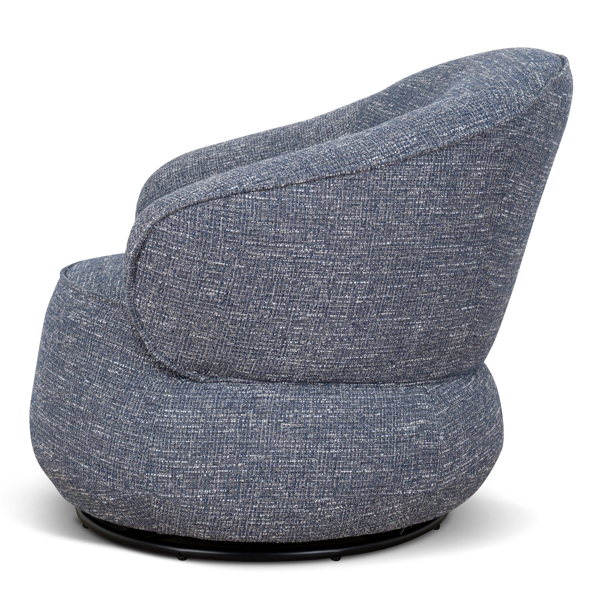 Swivel Armchair | Prussian Blue | Myka Home
