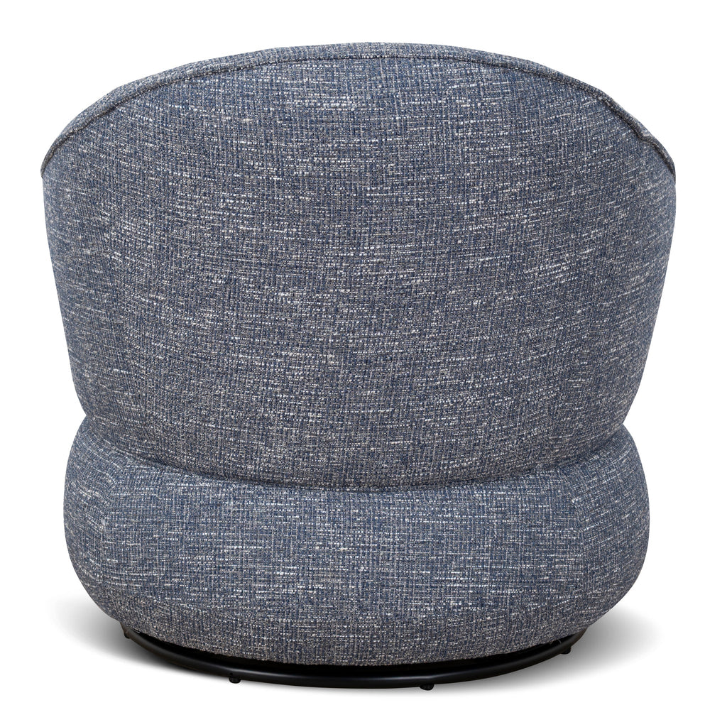Swivel Armchair | Prussian Blue | Myka Home