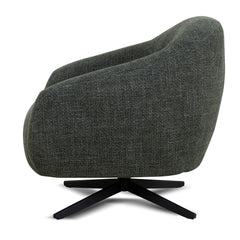 Swivel Armchair | Moss Green | Myka Home