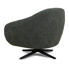 Swivel Armchair | Moss Green | Myka Home