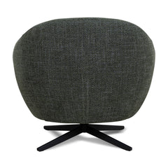 Swivel Armchair | Moss Green | Myka Home