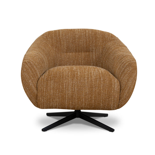 Swivel Armchair | Ginger Brown | Myka Home