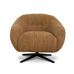 Swivel Armchair | Ginger Brown | Myka Home