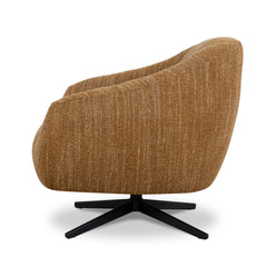 Swivel Armchair | Ginger Brown | Myka Home