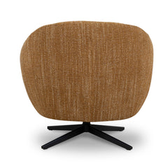 Swivel Armchair | Ginger Brown | Myka Home