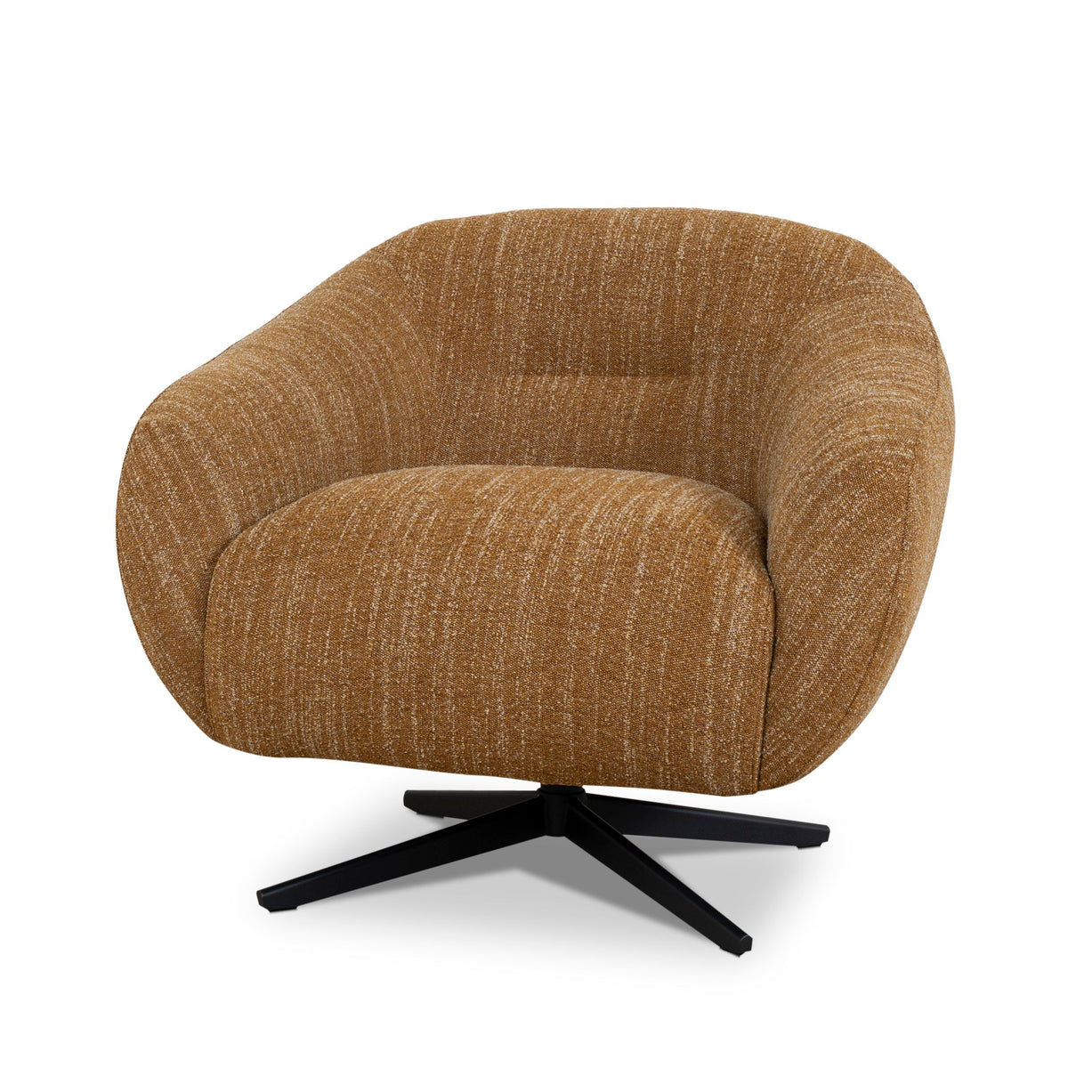Swivel Armchair | Ginger Brown | Myka Home