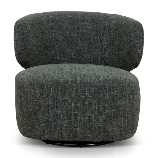 Swivel Armchair | Moss Green | Myka Home