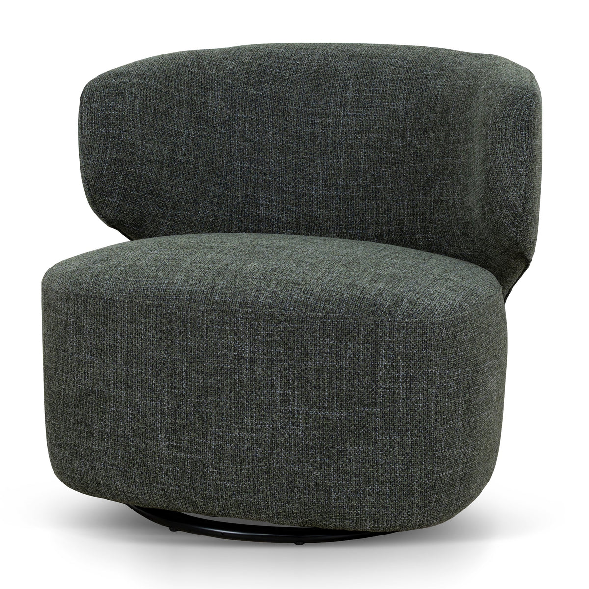 Swivel Armchair | Moss Green | Myka Home