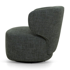 Swivel Armchair | Moss Green | Myka Home