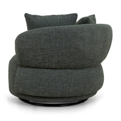 Swivel Lounge Chair | Moss Green | Myka Home
