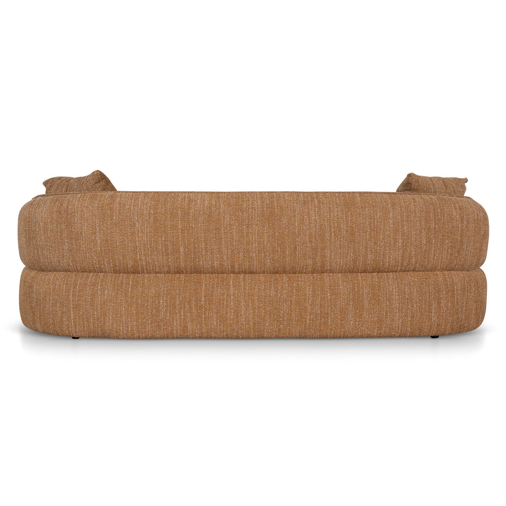3 Seater Sofa | Ginger Brown | Myka Home - View 5