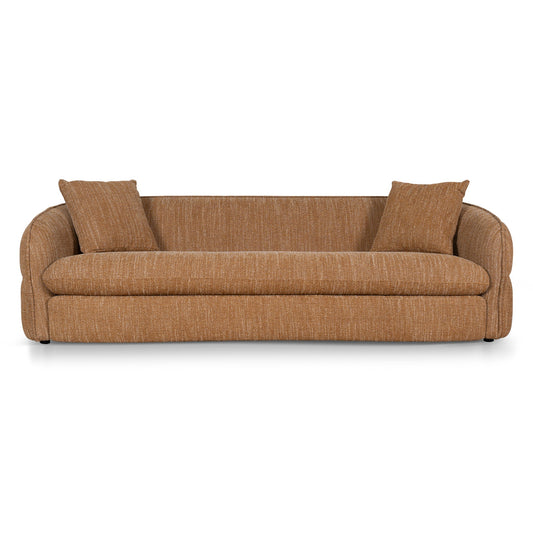3 Seater Sofa | Ginger Brown | Myka Home