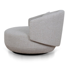 Swivel Armchair | Warm Taupe | Myka Home