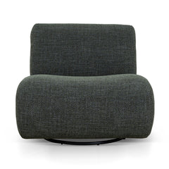Swivel Lounge Chair | Moss Green | Myka Home