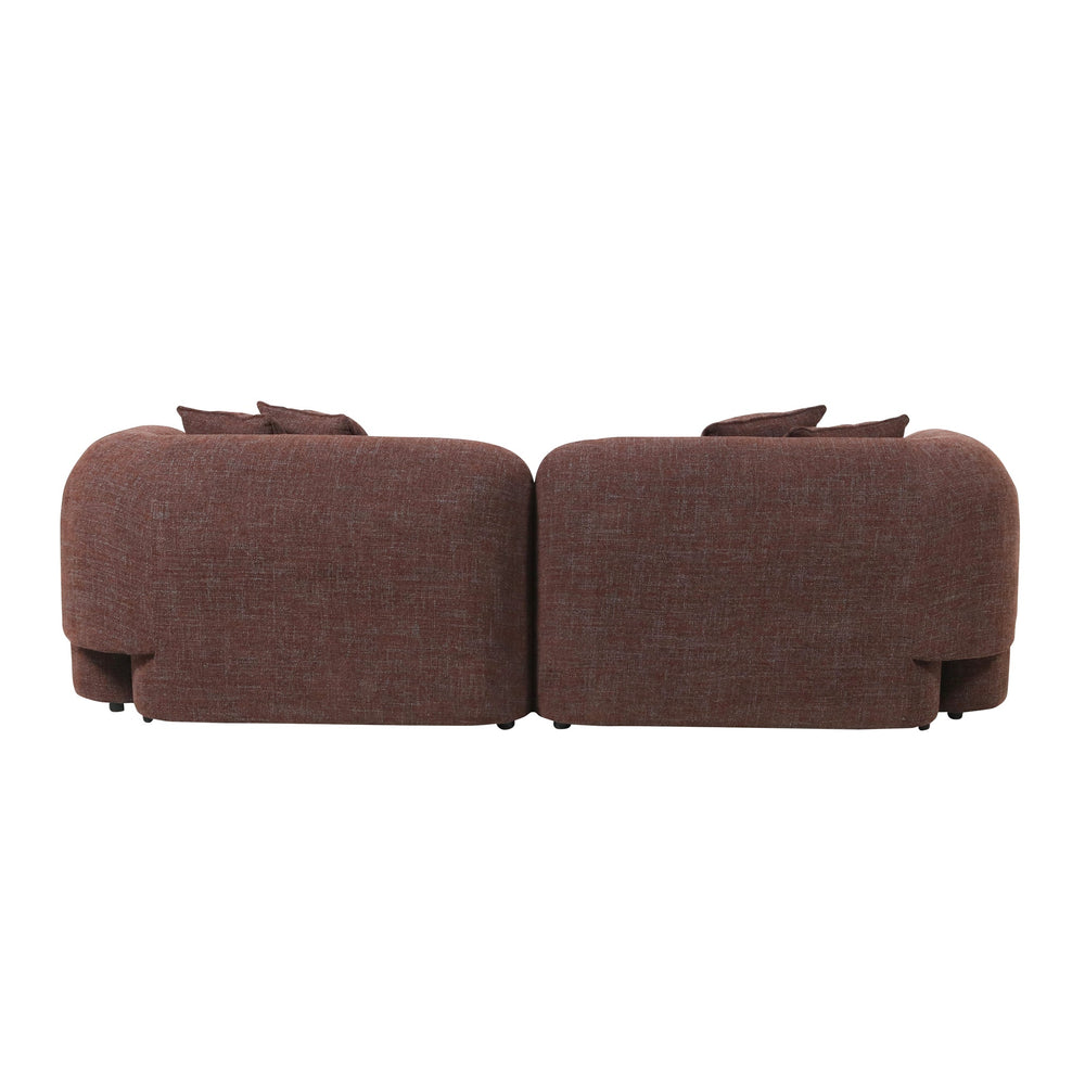 3 Seater Sofa | Moss Brown | Myka Home - View 5
