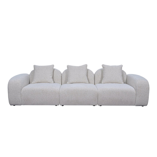 4 Seater Sofa | Almond Beige | Myka Home
