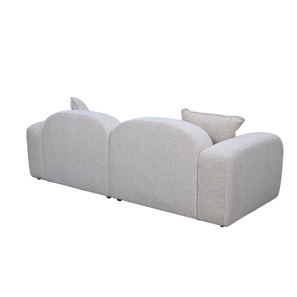 3 Seater Sofa | Almond Beige | Myka Home - View 5