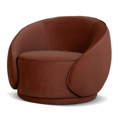 Fabric Armchair | Burnt Brown | Myka Home