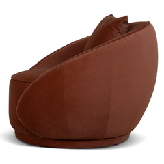 Fabric Armchair | Burnt Brown | Myka Home