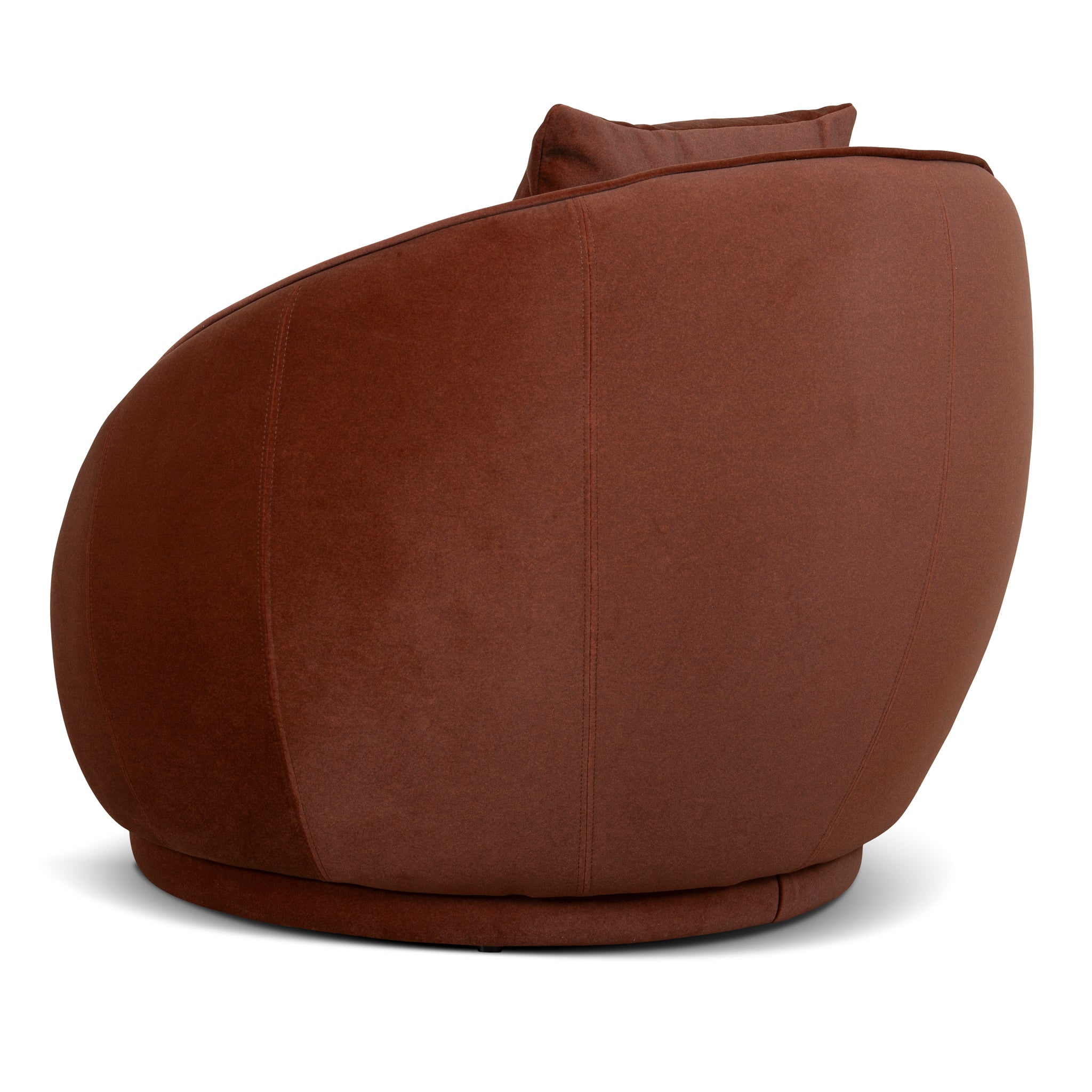 Fabric Armchair | Burnt Brown | Myka Home