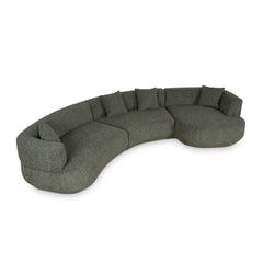 Modular Right Chaise Sofa | Canopy Green | Myka Home