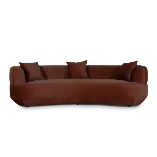 3 Seater Sofa | Red Bronze | Myka Home - View 2