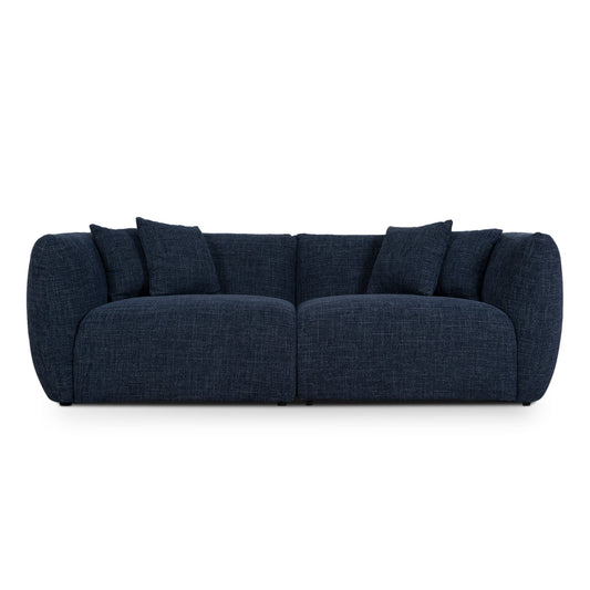 3 Seater Sofa | Moss Navy | Myka Home