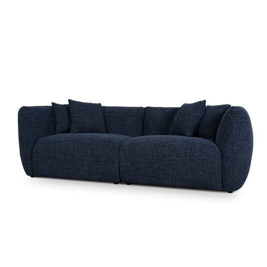 3 Seater Sofa | Moss Navy | Myka Home