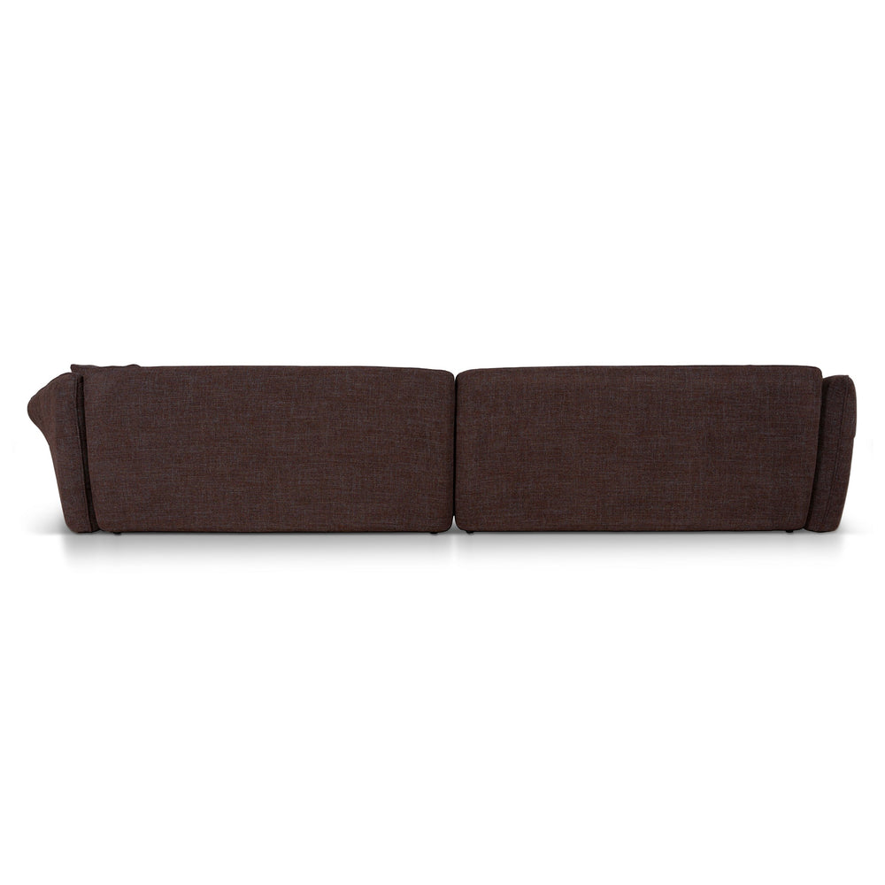 Left Open Sofa | Moss Brown | Myka Home - View 5