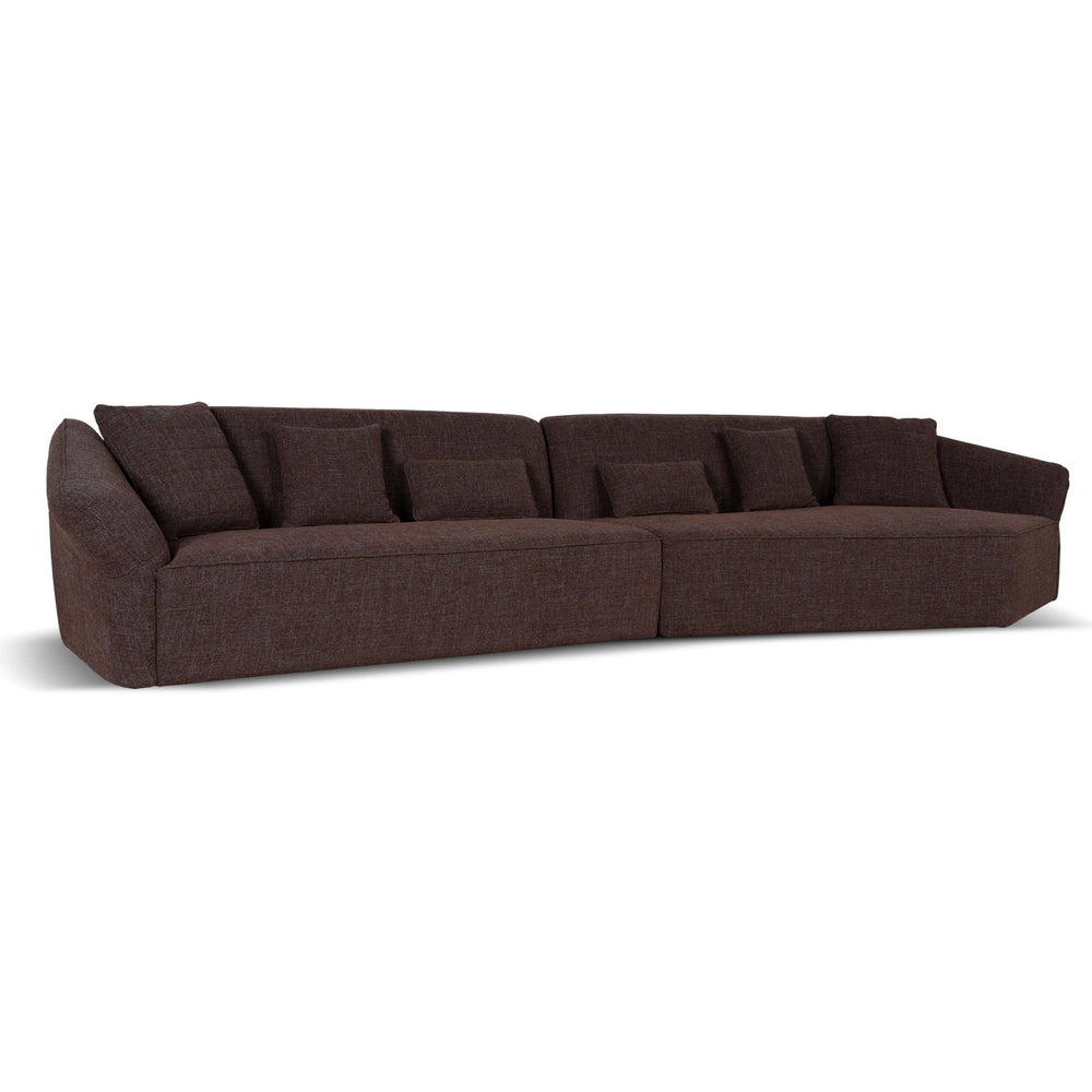 Left Open Sofa | Moss Brown | Myka Home