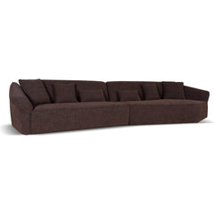 Left Open Sofa | Moss Brown | Myka Home