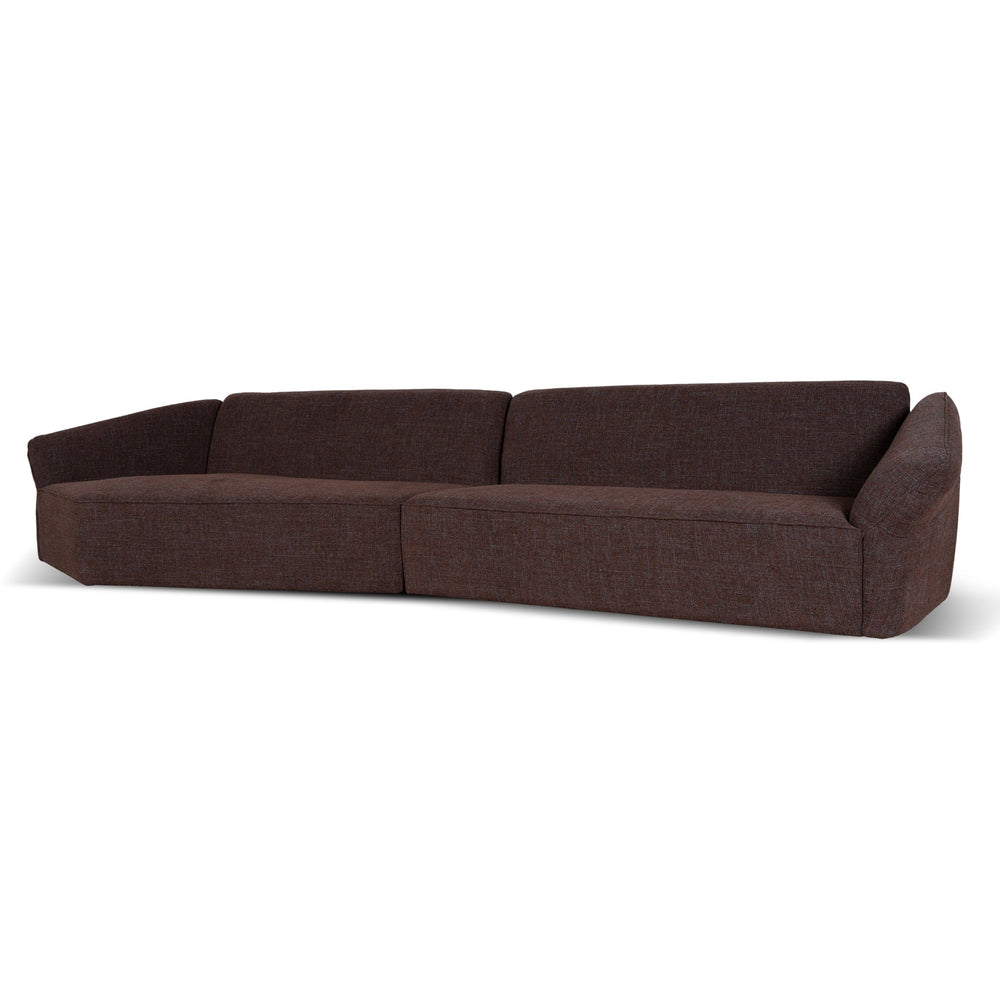 Right Open Sofa | Moss Brown | Myka Home - View 3