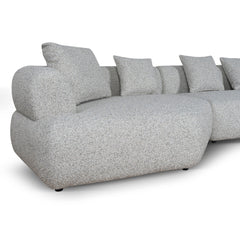 Right Chaise Corner Sofa | Noah Silver Lining | Myka Home