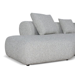 Left Chaise Corner Sofa | Noah Silver Lining | Myka Home