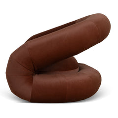 Swivel Armchair | Red Bronze | Myka Home